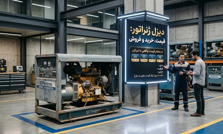 قیمت دیزل ژنراتور | خرید، فروش و استعلام قیمت واقعی با تیراژن
