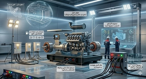 دیزل ژنراتور پارسیان | خرید، قیمت و مشاوره تخصصی با تیراژن
