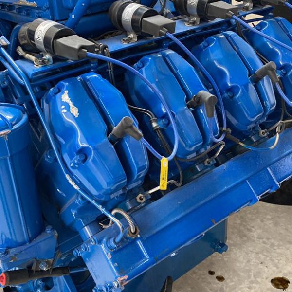 ژنراتور اسکانیا گازی DC16 -توان 500 کاوا- 8 سیلندر